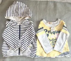 トップス　パーカー　2枚セット