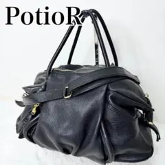 PotioR トートバッグ ショルダーバッグ 2way ブラック タッセルのサムネイル