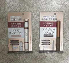 2wayコンシーラーとアイブロウマスカラセット