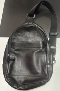 coach コーチ レザー ショルダーバッグ ブラック 美品