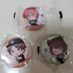 くら寿司 缶バッジ 缶バッチ 三枝明那　アンジュカトリーナ　戌亥とこ にじさんじ