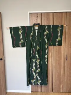 着物　銘仙　袷