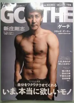 ゲーテ GOETHE 2020年11月号 新庄剛志