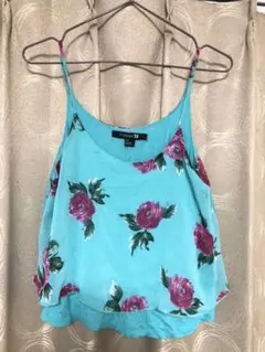 Forever21 花柄 キャミソール　S\P