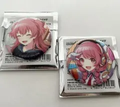 プロセカ　グリッター缶バッジ　桃井愛莉　モモジャン　特訓前　27 28 A