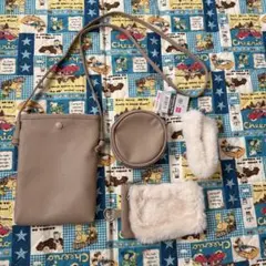 DAISO ダイソー東京ガールズコレクション マルチポーチ ショルダーバッグのサムネイル