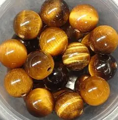 B324　天然イエロータイガーアイ　8ミリ