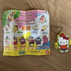 クレヨンしんちゃん×サンリオキャラクターズ　ラバーマスコット2 ハローキティ