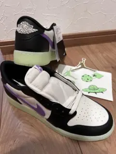 ナイキ　エアジョーダン1 レトロ　LOW 新品　ブラックラズベリー　25.0cm