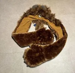 東京ディズニーリゾート マフラー帽子　美女と野獣