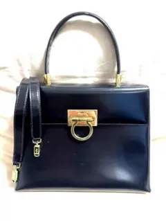 ⭐︎Sarvatole Ferragamo⭐︎ガンチーニ 2way ハンドバッグ