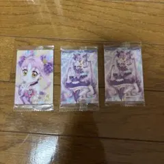 プリキュアウエハース キュアキュンキュン 3枚セット