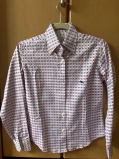 ETRO Milano 長袖 チェックシャツ ピンクのサムネイル