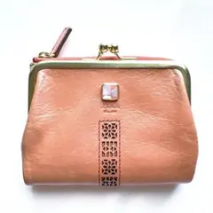 正規品 ダコタ Dakota コッチャ がま口二つ折り財布 メタリックパープル 正規品 ダコタ Dakota コッチャ がま口二つ折り財布 メタリック