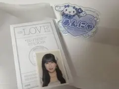 =LOVE イコラブ シナモロール アクリルネームバッチ あんにゃ 山本杏奈