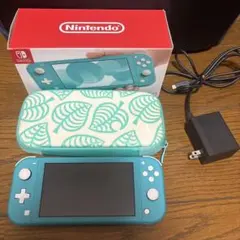 Nintendo Switch Lite 本体 充電器 保護フィルム ケース付き