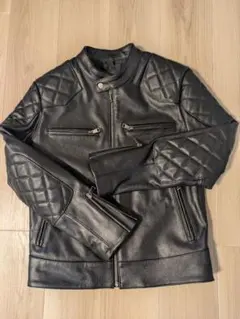 【新品未使用】GABRIEL PARIS シングルライダースジャケット 牛革 黒 メルカリ