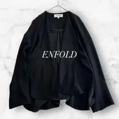 ENFOLD 2024 ASYMMETRY JACKET 38 ブラックのサムネイル