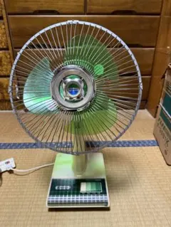 昭和レトロ ナショナル扇風機 F-30FZ 可動。。綺麗な方 - メルカリ