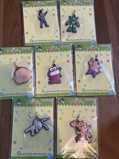 一番くじ　クレヨンしんちゃん　ラバーマーカーチャーム　7種