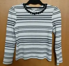 anyFAM　長袖　ボーダーカットソー　140cm