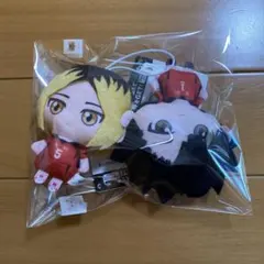 ハイキュー　ぬいぐるみちゃーむvol.2　狐爪研磨　黒尾鉄朗