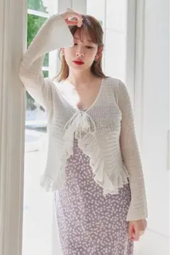 herlipto Crochet Lace Cardiganのサムネイル