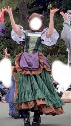 ね*こ様 ウィッグ付き　ガストンガールズ　仮装 2026年最新】ガストンガールズ 衣装の人気アイテム - メルカリ