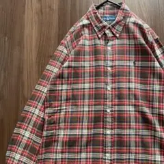 Ralph Lauren★CUSTOM FIT★長袖シャツ★チェック★XXL