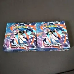 ポケモンカード　ニンジャスピナー1BOX シュリンク無し ペリペリ付き