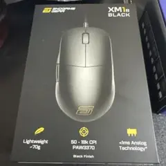 ENDGAME GEAR XM1r Black ゲーミングマウス　中古品