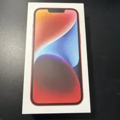 Apple iPhone 14 赤色モデル 箱とその他