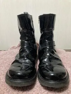 エナメル ブーツ・革靴