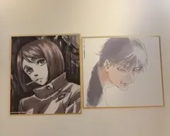 呪術廻戦 アニメーション展 ミニ色紙 伏黒甚爾