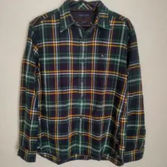 【値下げしました】Tommy Hilfiger チェック柄長袖シャツ