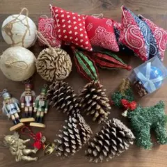 Christmas オーナメント 22個 まとめ売り おまけ付 Xmas BIG