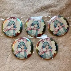 39Culture 2023 大き目メタリック缶バッジ 初音ミク 62点 - メルカリ