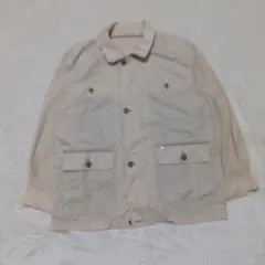 ARTEMODENA UOMO ベージュ ミリタリージャケット ​機能性M 古着のサムネイル