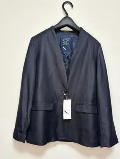 ★新品タグ付き。エヌナチュラルビューティーベーシック ノーカラージャケット