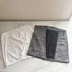 バラクラバ 白 グレー 2枚セット 男女兼用 夏用 日焼け防止 紫外線対策