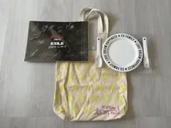 EXILE えぐさいる　トートバッグ　非売品食器セット　ノベルティファイルセット