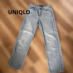 UNIQLO ライトブルー ストレートデニム