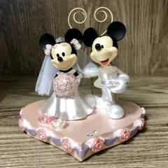 東京ディズニーリゾート　ミッキー & ミニー　ウェディング　スタンドクリップ