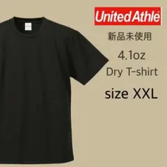 新品 ユナイテッドアスレ 4.1oz ドライアスレチック Tシャツ 黒 XXL