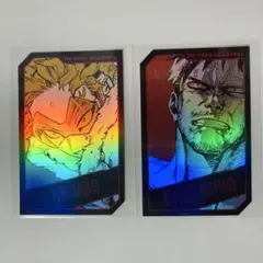 S*】様 僕のヒーローアカデミア　ホロカード　ホークス　エンデヴァー