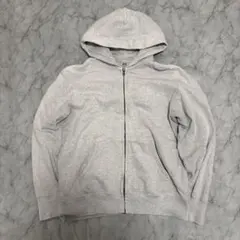 蕎*ー様 00s OLD uniqlo グレージップパーカー 短丈 ストリート