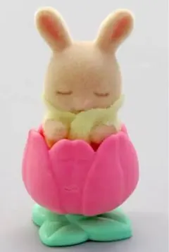シルバニアファミリー 赤ちゃんお花畑シリーズ シークレット みるくウサギ