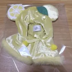 ディズニー シークレット ポンチョ 黄色 レモン
