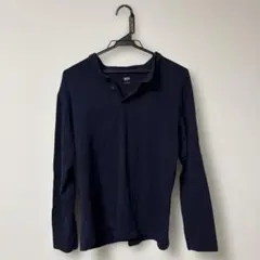 UNIQLO ネイビー 長袖カットソー M