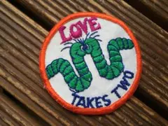 【70's LOVE TAKES TWO ワッペン】